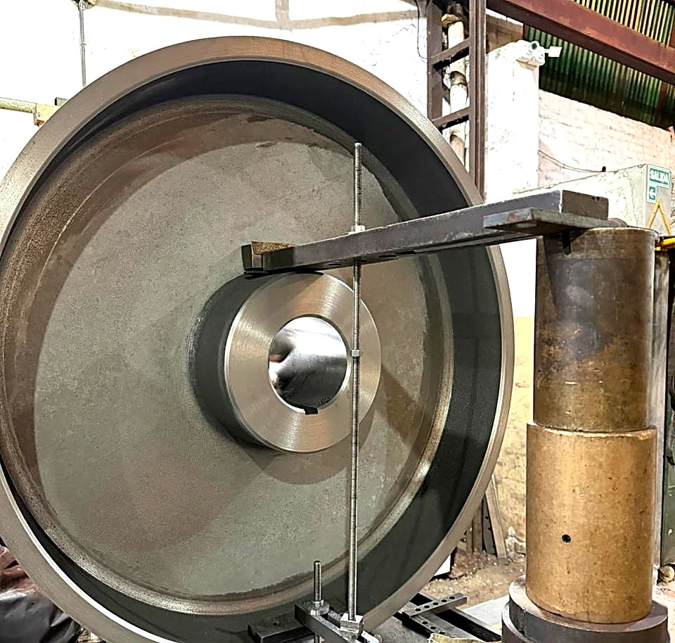 Verificación dimensional de una pieza montada en máquina